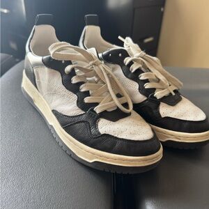 Steve Madden Black and White Sneakers